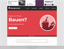 Tablet Screenshot of hausjournal.net